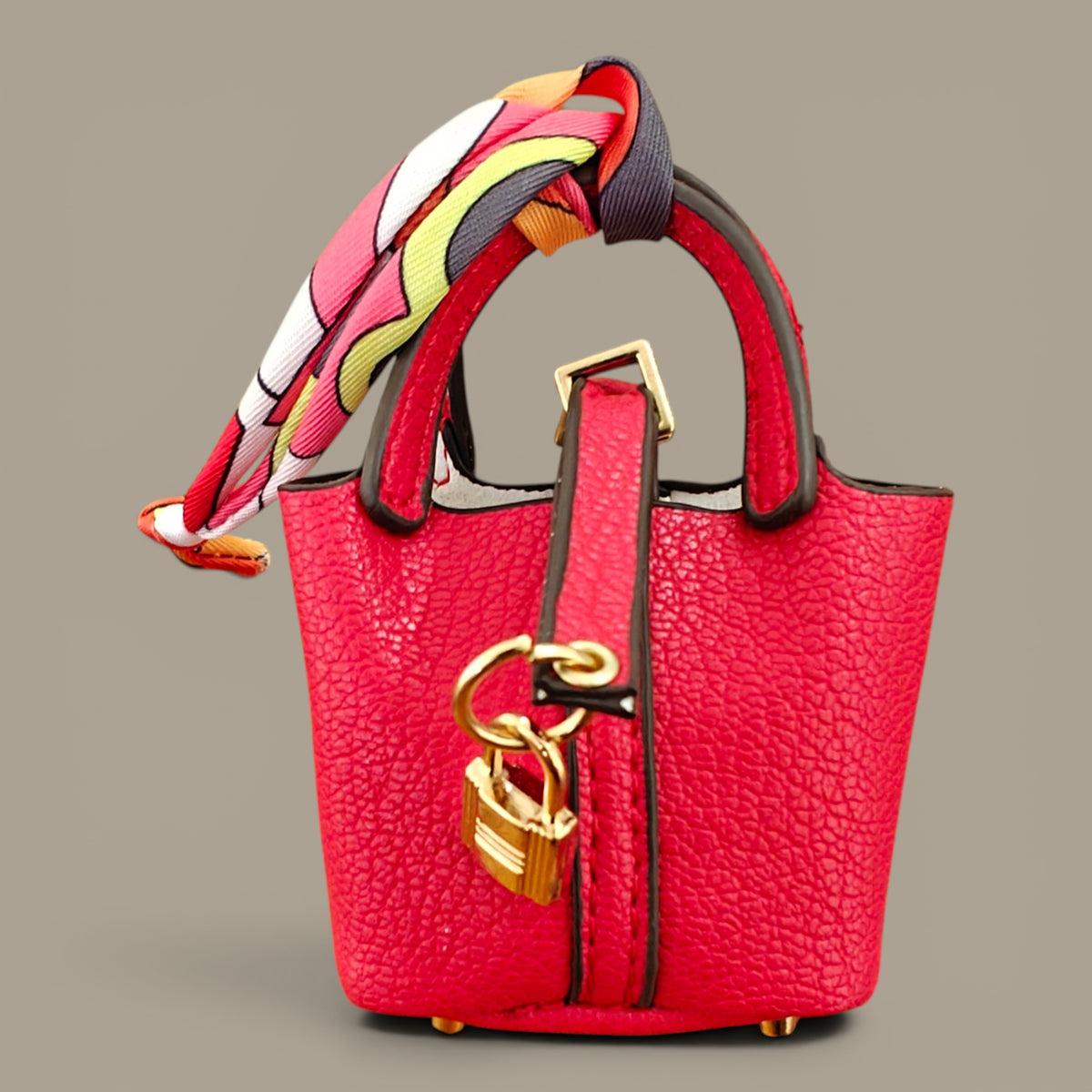 KIU Luxury Mini Lock Bag Charm