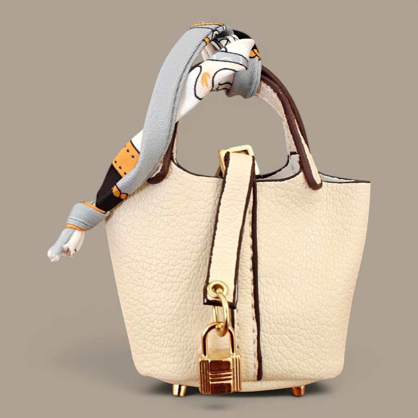 KIU Luxury Mini Lock Bag Charm