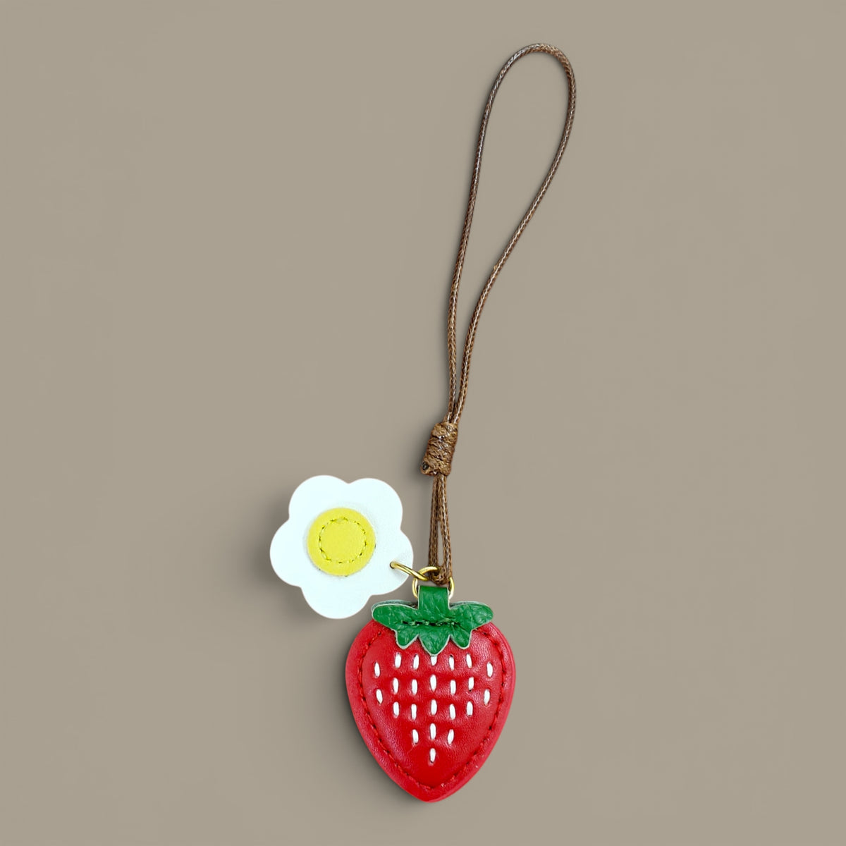 KIU Strawberry Bag Charm
