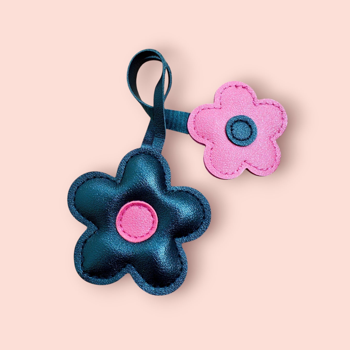 KIU Twin Flower Bag Charm