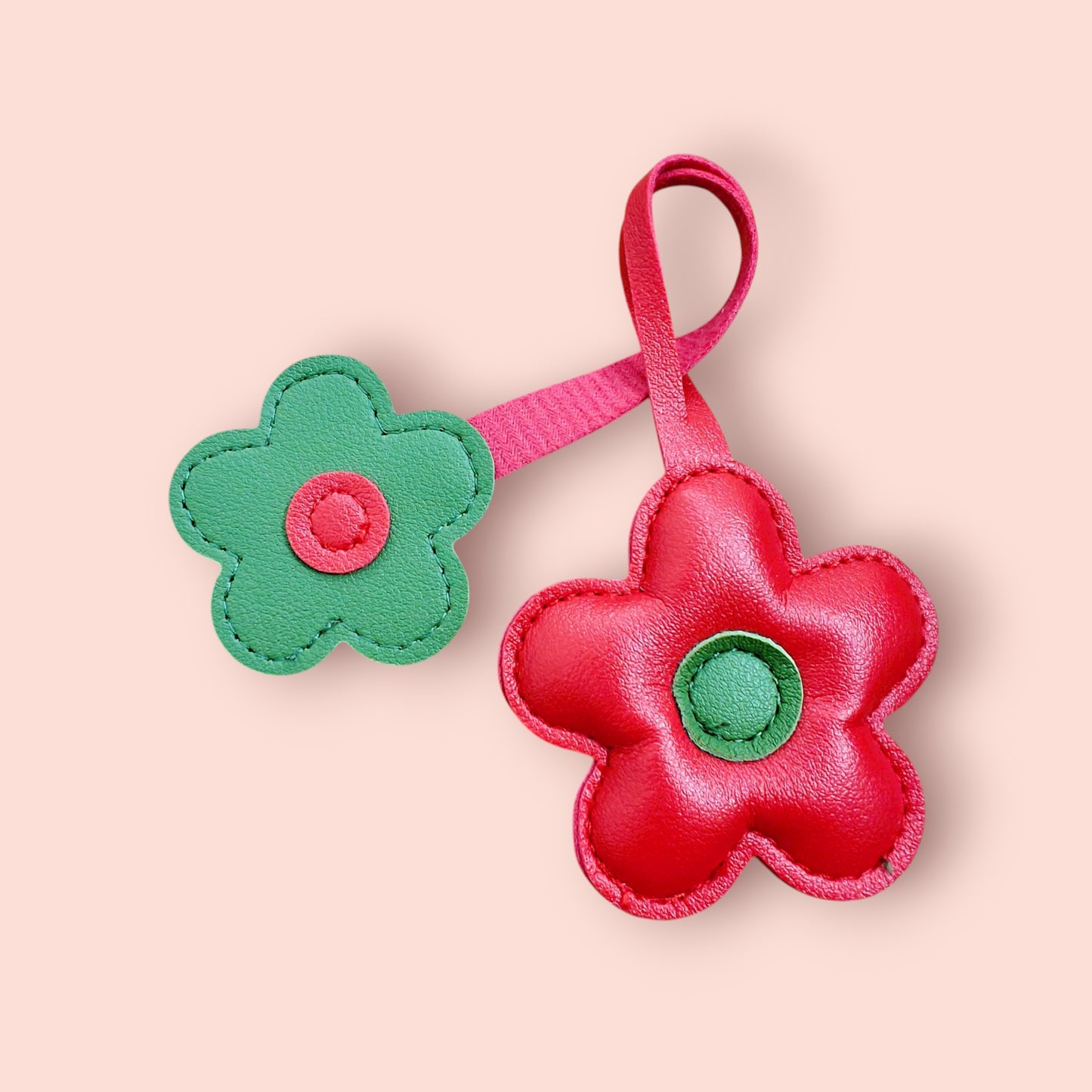 KIU Twin Flower Bag Charm
