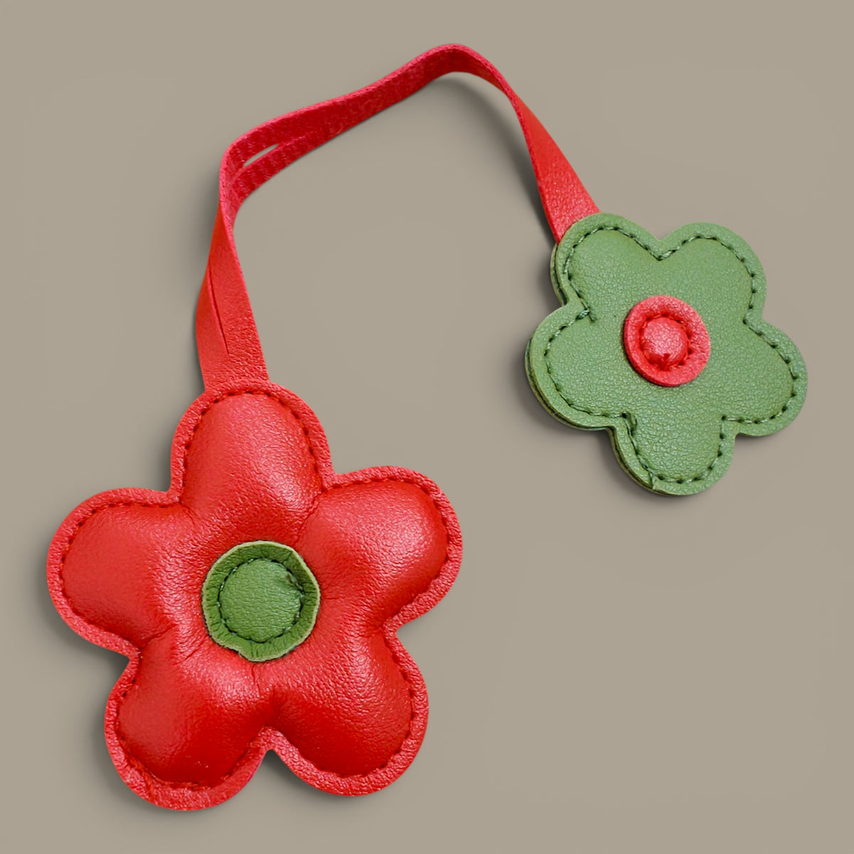 KIU Twin Flower Bag Charm