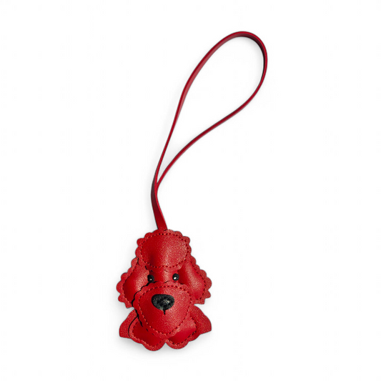 Poodle Dog Bag Charm